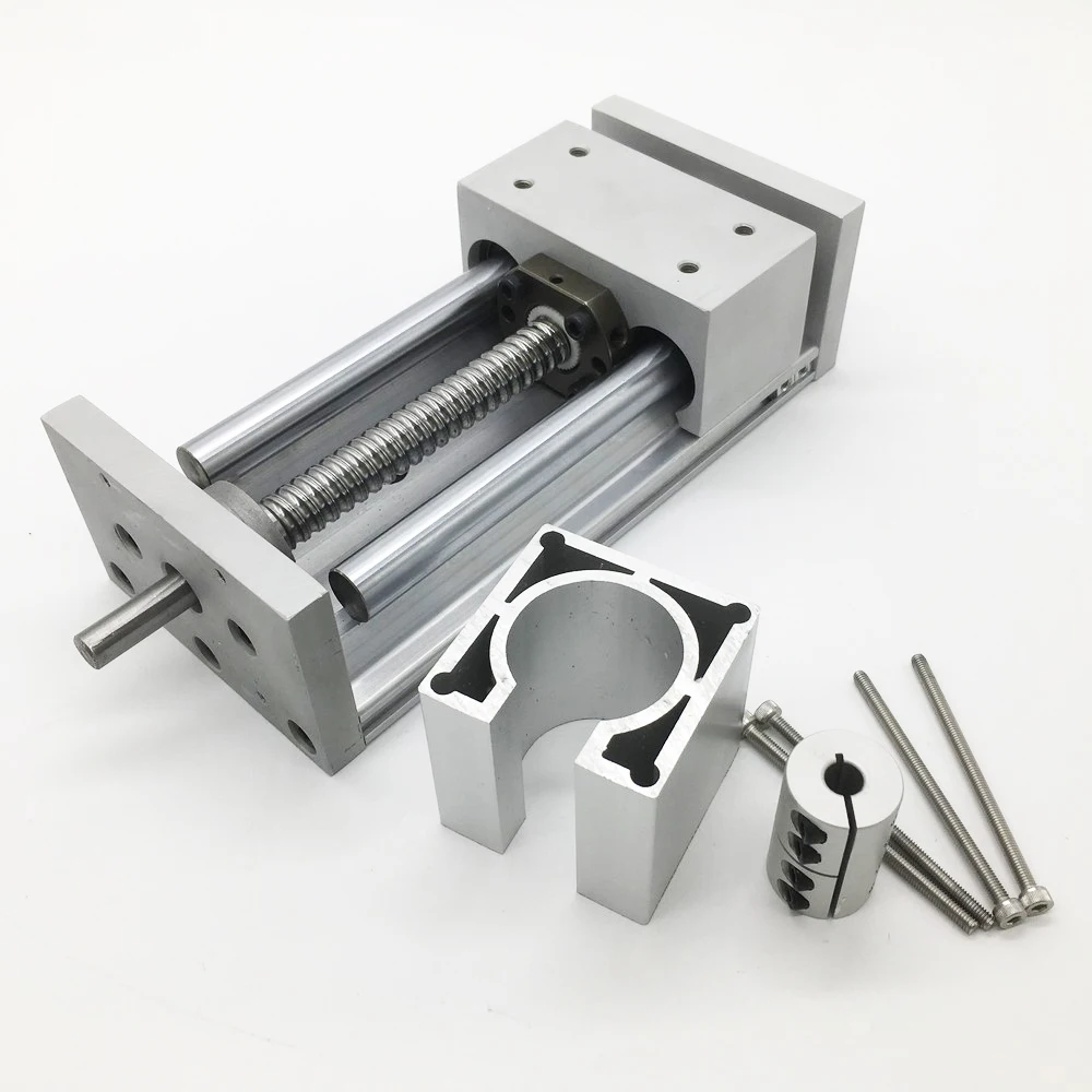 Módulo de Guia Linear Elétrico Plataforma Guia para Palco Linear Sfu1605 c7 com Esfera Cruzada Sbr Mesa Deslizante 100 Mm50 mm
