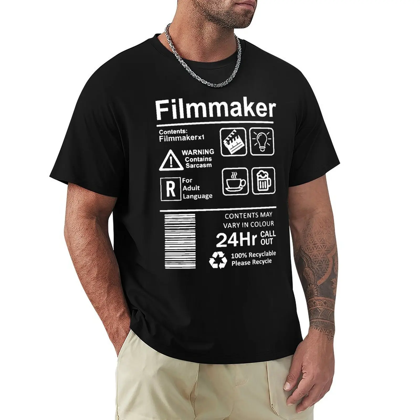 

Funny Filmmaker Editing T Shirts Unisex Graphic New Cotton Birthday Gift Short Sleeve O-Neck Hip Hop Film Directors T-shirt