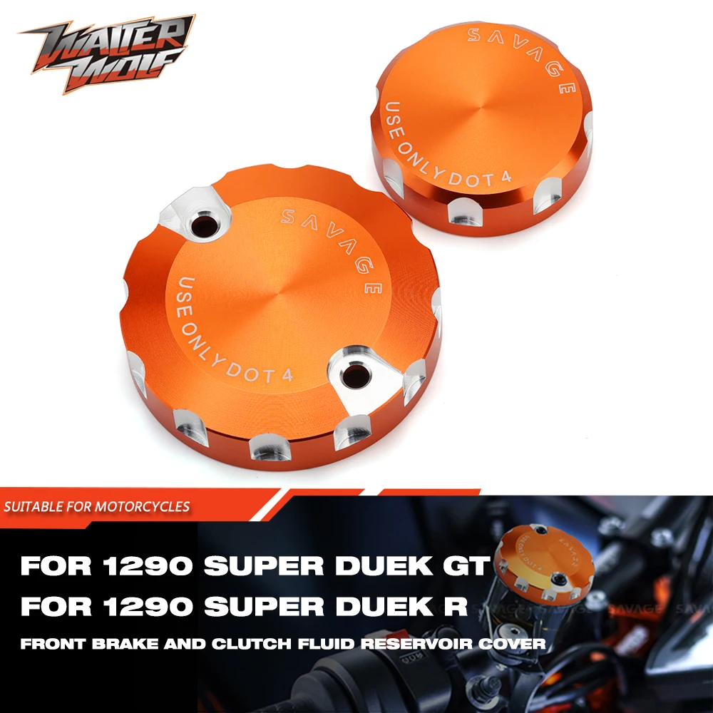 

Front Brake Clutch Fluid Reservoir Covers Cap For SUPER DUEK 1290 GT R 1290GT 1290R 2014 2017 2022 Motorcycle Accessories