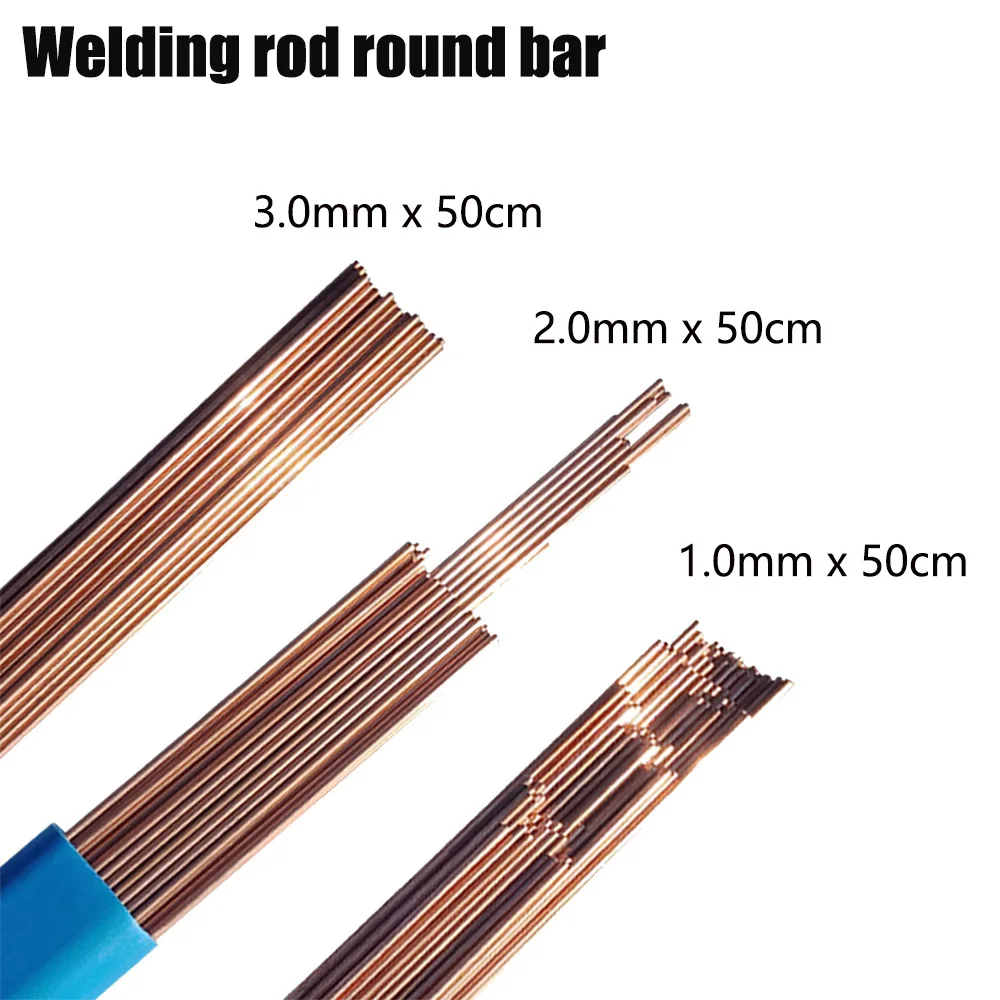 Welding Rods 1KG 3/5/10/20pcs Copper Electrode Welding Brass Welding Rod Phosphorus Soldering No Need Solder Powder Rods Tools