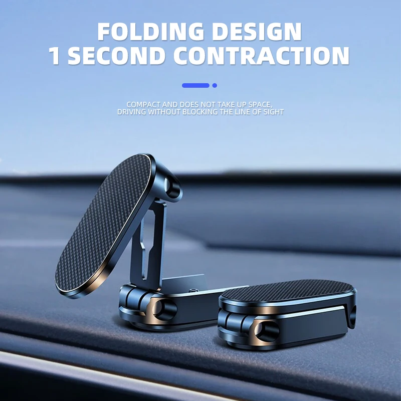 Magnetic Suction Car Phone Holder 360° Rotatable For Seat Leon FR