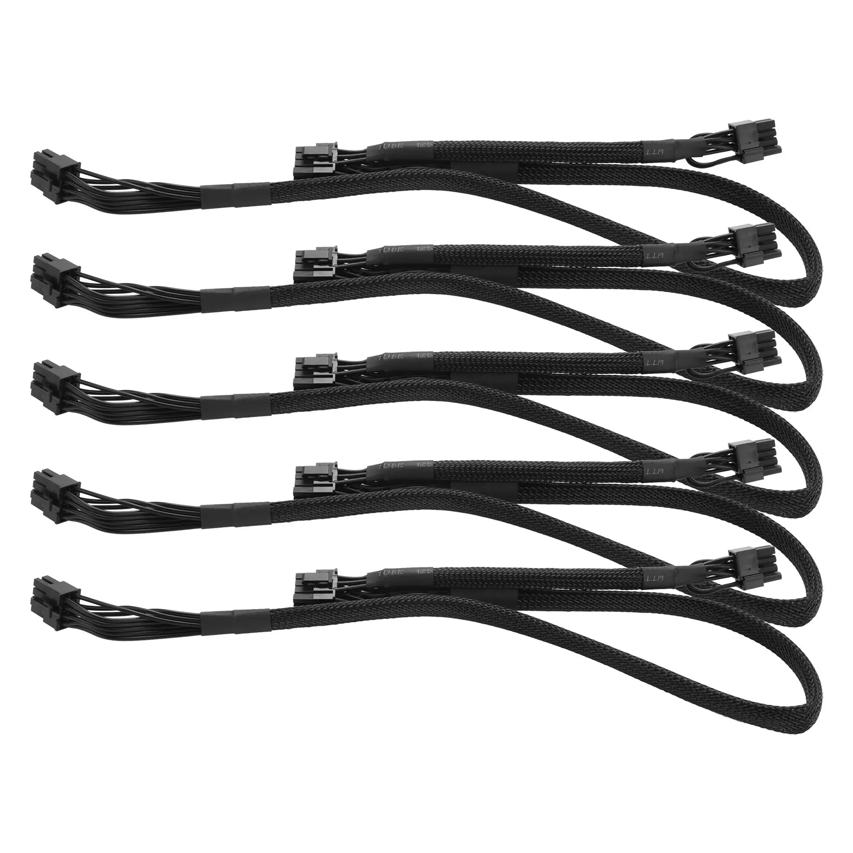 

Модульный кабель питания PCIe 8Pin на 2 порта 6 + 2Pin для Corsair RM1000X RM550X 650X 750X 850X, 5 шт.