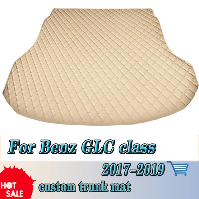 Tapis de coffre de voiture latéral haut pour Benz GLC classe 2017 2018  2019, doublure de chargement, couverture d'accessoires d'intérieur -  AliExpress