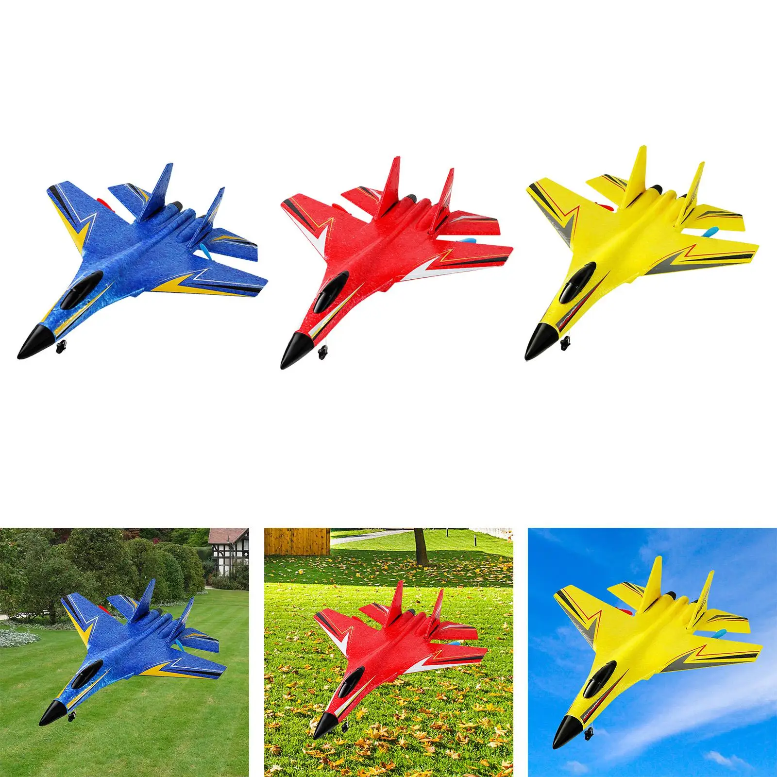 【Hot item】 2.4G 2 Channel Remote Control Plane Fighter Glider RC Fixed Wing Plane for Children Kids Beginners Boys Girls Adults.