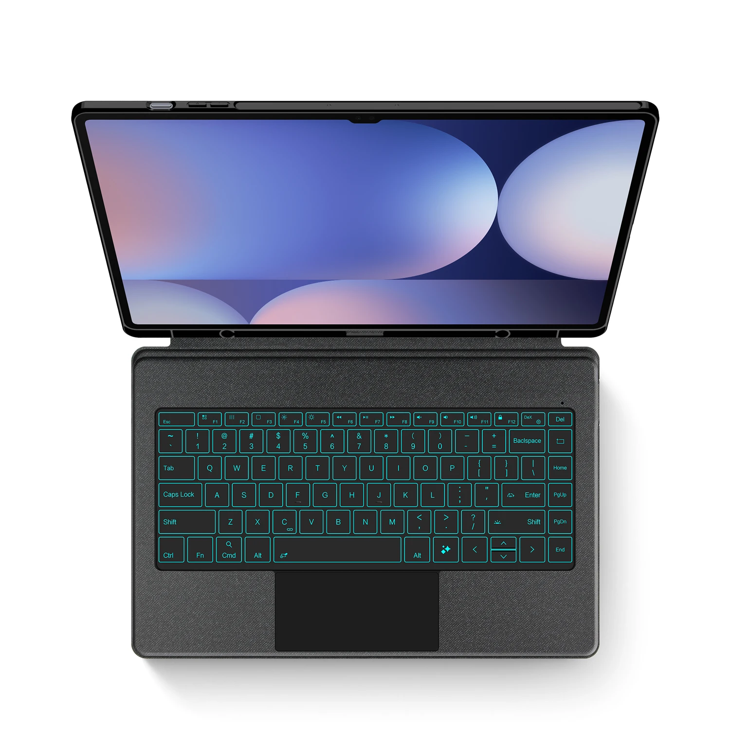 Magic Keyboard for Samsung Galaxy Tab S10 Ultra & S9 Ultra 14.6 inch Tablet Keyboard Case Detachable Book Cover Backlit Trackpad
