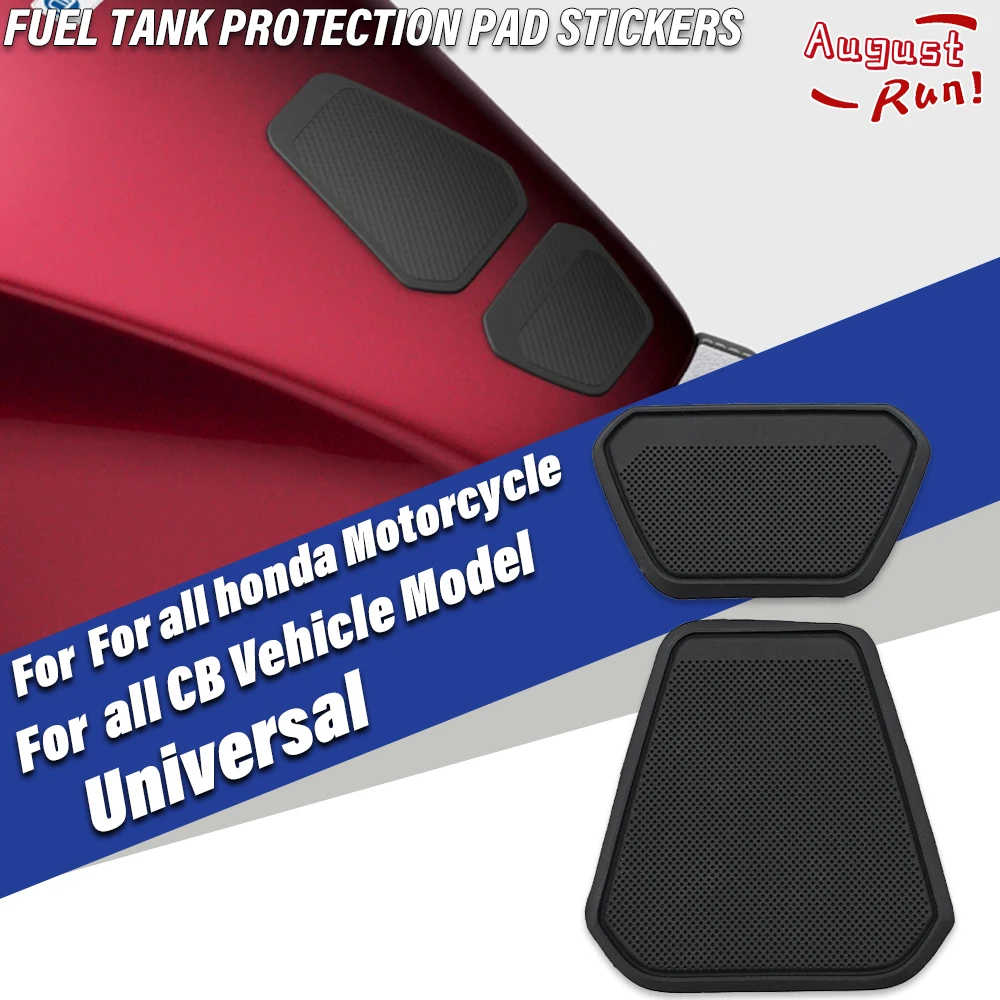Motorcycle Fuel Tank Stickers Waterproof Pad Rubber Sticker For HONDA ...