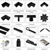 MT20 Magnetic Track Light DC48V 2MM-Thick Thickened Aluminum Rail LED Mordern Living Room Home Customizable-Rail Black/White 4