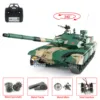 Heng Long 1/16 TK7.0 Upgraded Ver Chinese 99A RC Tank 3899A Metal Tracks With Linkages Battery Charger TH17707 1