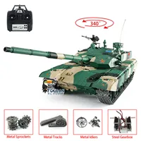 Heng Long 1/16 TK7.0 Upgraded Ver Chinese 99A RC Tank 3899A Metal Tracks With Linkages Battery Charger TH17707 1