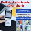 LS175 Colorimeter Fabric Metal Color Checker Colorimeter  45°/0° With Large Measuring Touch Screen With APP PC Software 4