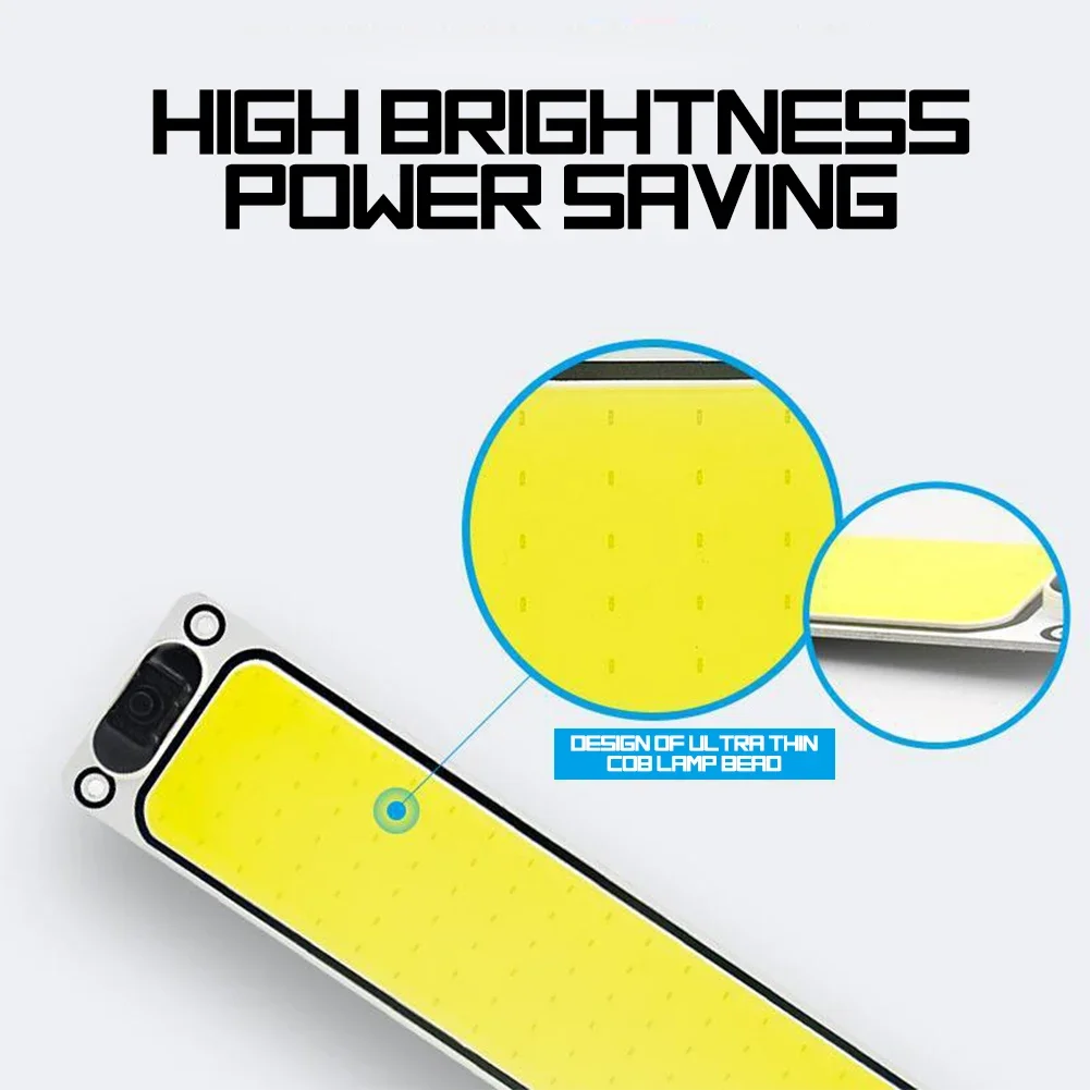 12-36V COB 빛 16W 슈퍼 밝은 차가운 흰색 LED 램프 보트 트럭 자동차 실내 조명 독서 전구 12V 24V 차량 250x60mm