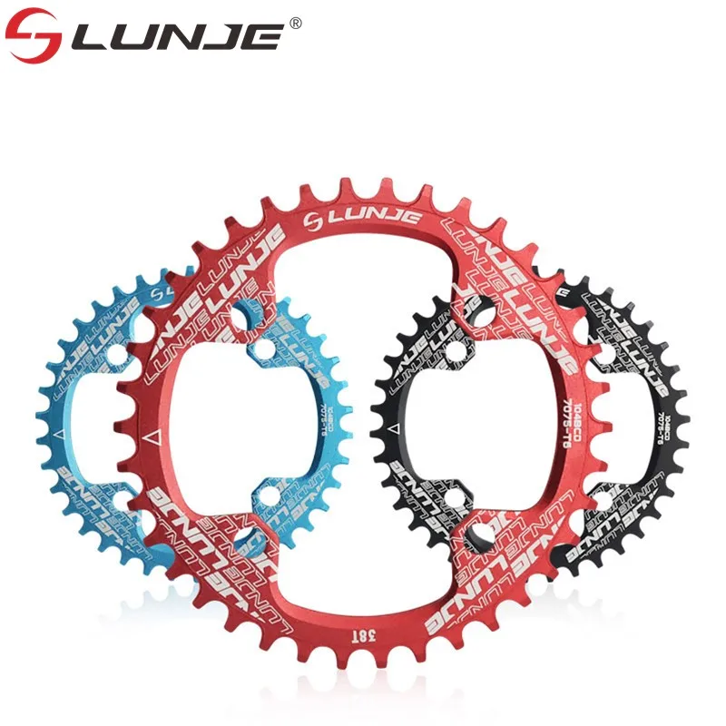 

Oval Chainring 104BCD MTB Bike Bicycle Chain Ring 32T 34T 36T 38T 40T Crank Round Aluminum Alloy Ultralight Chainwheel Crankset