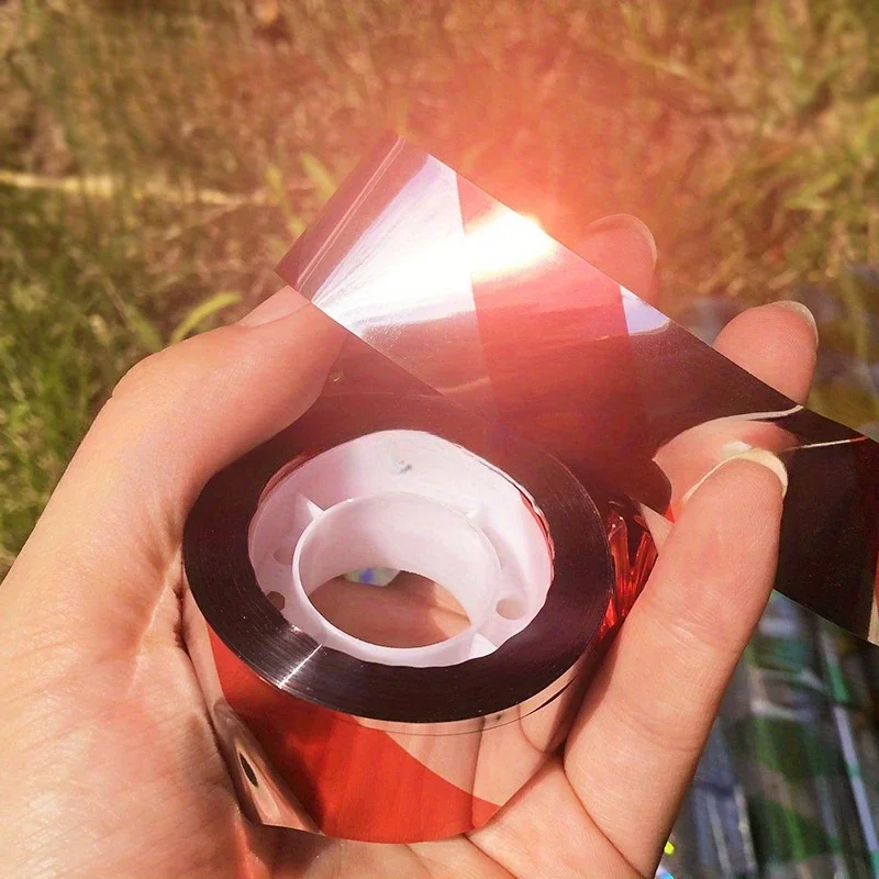 Bird Repellent Tape, 2.4cm*50m for Outdoors, Gardens, Orchards, Farm Yards