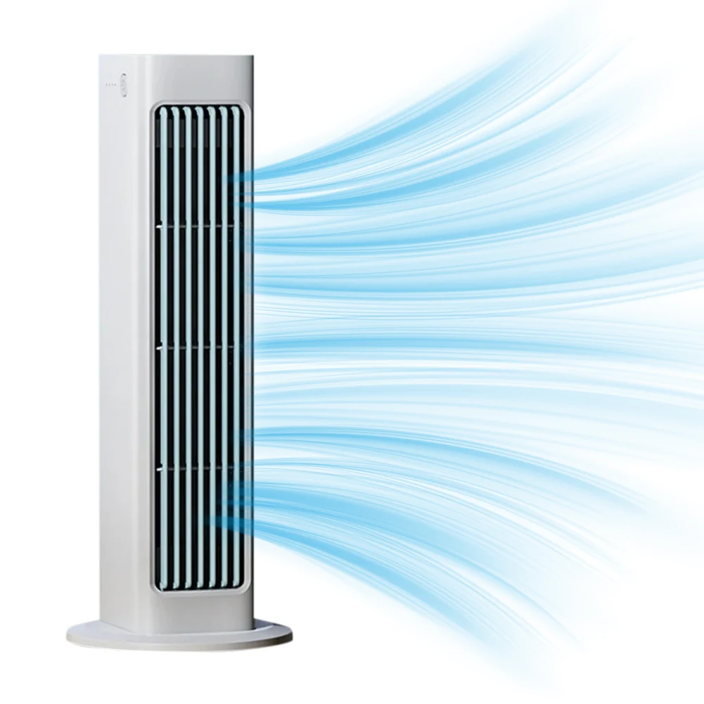 Blattloser Luftkühler-Ventilator, 3000 mAh, elektrischer Ventilator mit starkem Wind, Mehrzweck-Tischventilator für Schlafzimmer, Wohnzimmer, Badezimmer