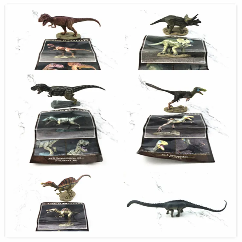 Bandai Jurassic Tyrannosaurus Rex Spinosaurus Brachiosaurus Dinosauro Mondo Figura Modello Decorazione Action Figure Giocattoli