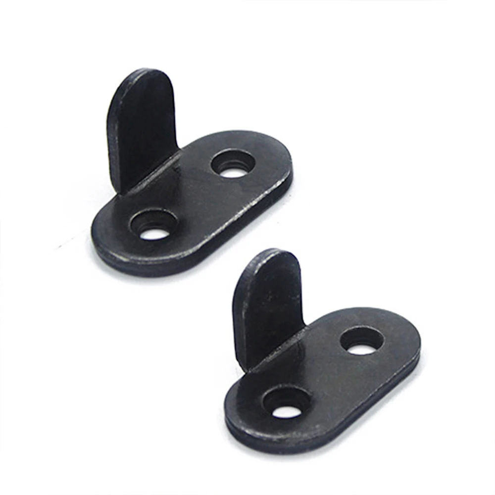 2 Sets Carbon Steel Heavy Duty Sliding Barn Door Floor Guide Adjustable Roller Swing Stopper for Bottom of Sliding Door Hardware