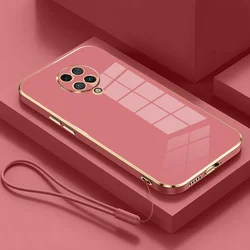 Enhanced Shockproof Case with Matte Back Cover for Xiaomi Redmi K30 Ultra & K30 Pro 5G - Hard Protective Skin Feel (Gs6D red)