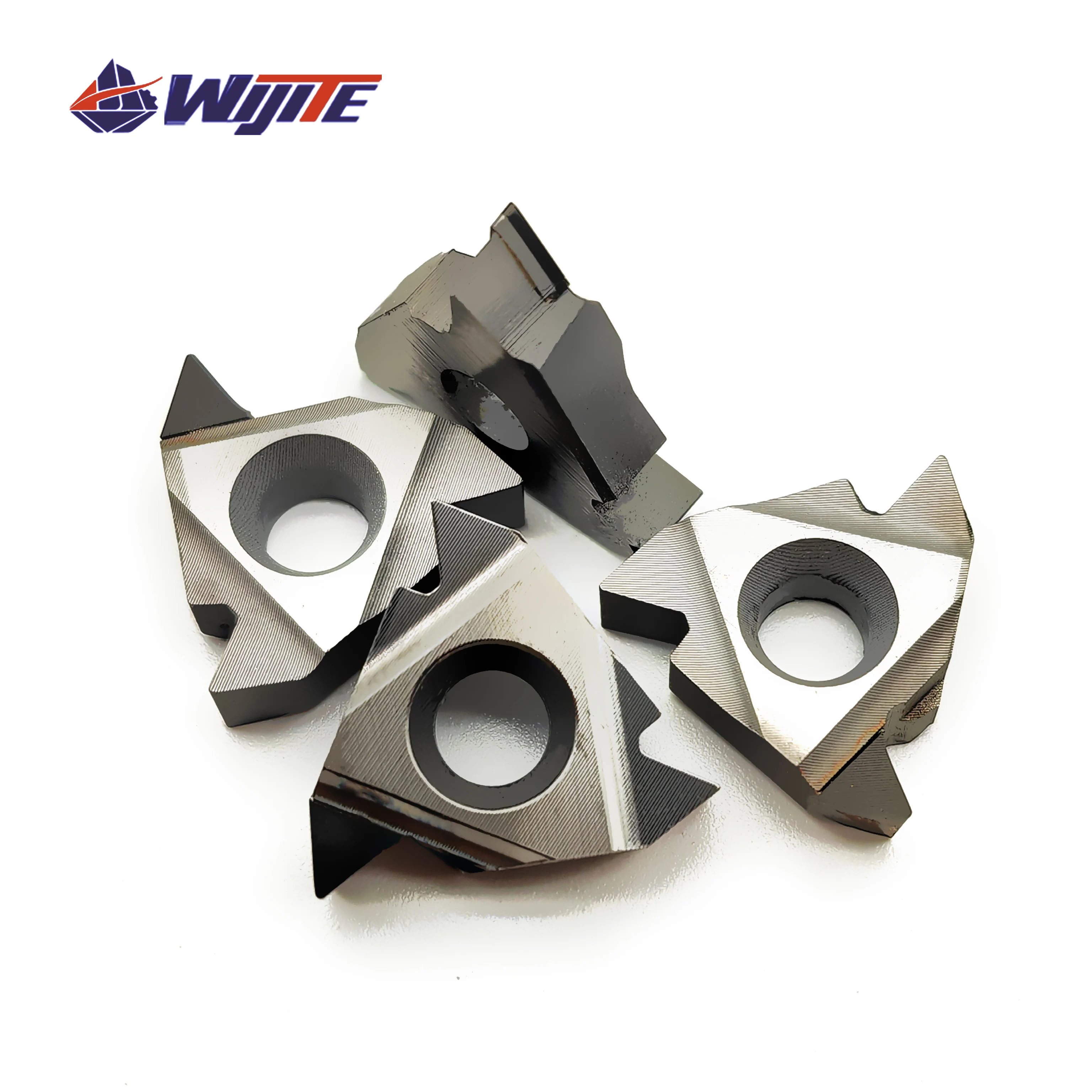 Threading Blade Insert 11ER A55 A60 16ER A55 A60 11IR 16IR AG55 AG60 PCD CBN Threading Diamond Inserts Thread Turning Tool CNC Lathe Tool Blade