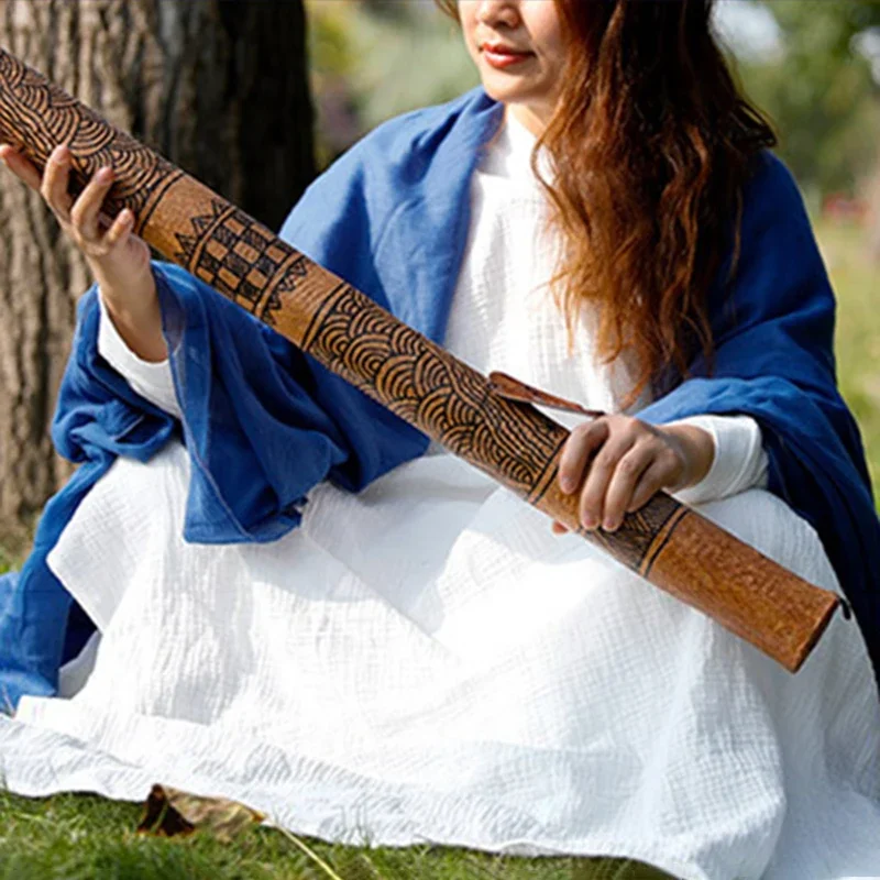Natural Materials Rain Stick Meditation Rainmaker Shaker Professional Sound Healing Orff Instruments Onomatopoeic Rain Sticks