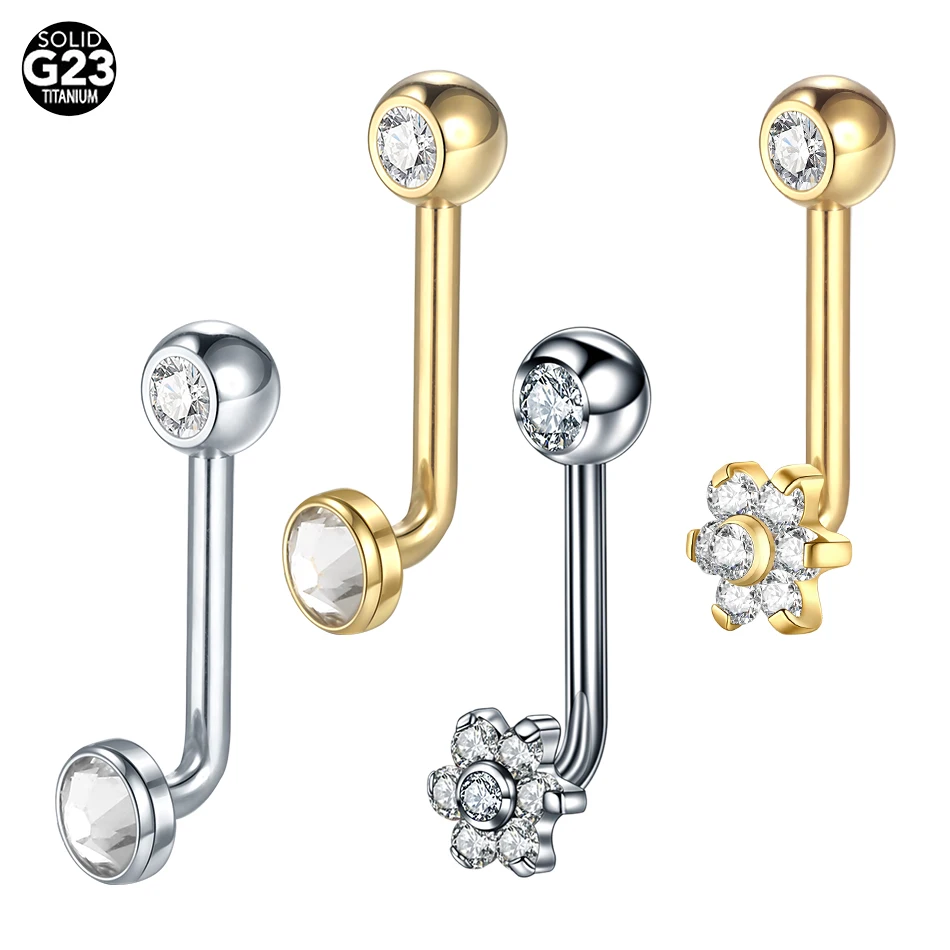 1PC-Titanium-Christina-Vertical-Hood-Piercings-Flower-Lip-Rings-CZ-Gem