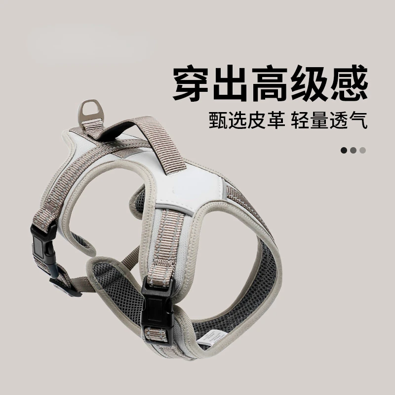 

Vest Pet Walking Dog Dog Harness Chest Back Dog Strap Explosion-Proof Strap Dog Rope Small Large Dog Dog Leash Pet Accessories