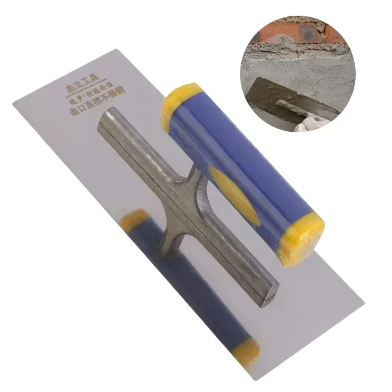 240mm Professional Plaster Trowel Plastering Skimming Trowel Tile Flooring Grout Float Tiling Construction Tools Scraping Tool