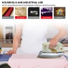 1200W Portable Electric Steam Iron Dry Iron For Clothes High Quality Ceramic Soleplate Three Gears 220V Sonifer 2