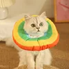 HOOPET Cat Elizabethan Collar Pet Neck Cone Soft Wearing Resistant Cat Accessories Cats Wound Healing Protective Collar for Cats 2