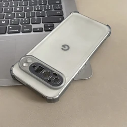 Slim Translucent Frost Mist Case with 4 - Corner Drop Protection - Google Pixel 10a (Black)