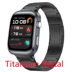 Premium Titanium Metal Bracelet for Huawei Watch D2 - Stainless Steel Replaceable Wristband (Black Titanium)