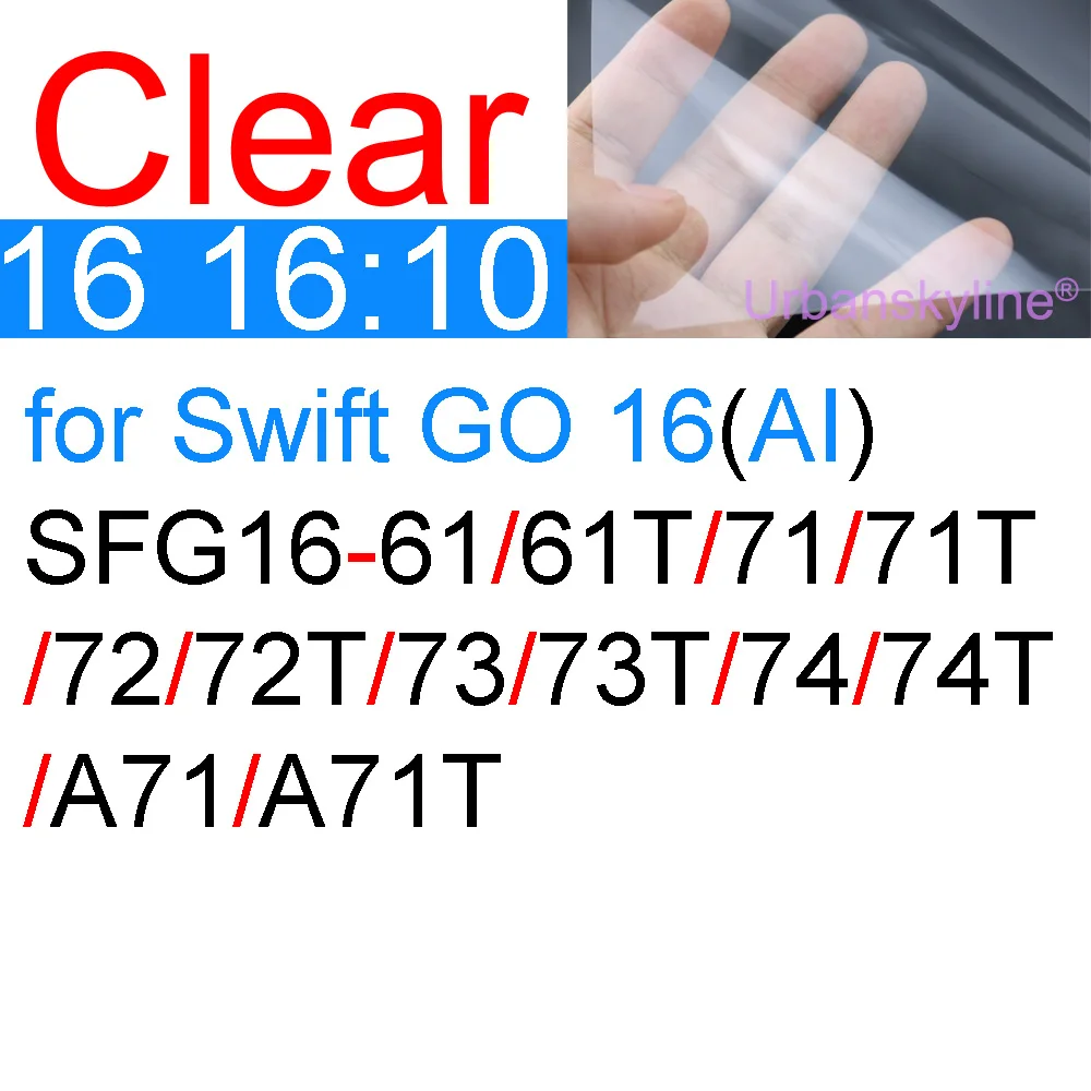HD Clear Matte Frosted Screen Protector Film