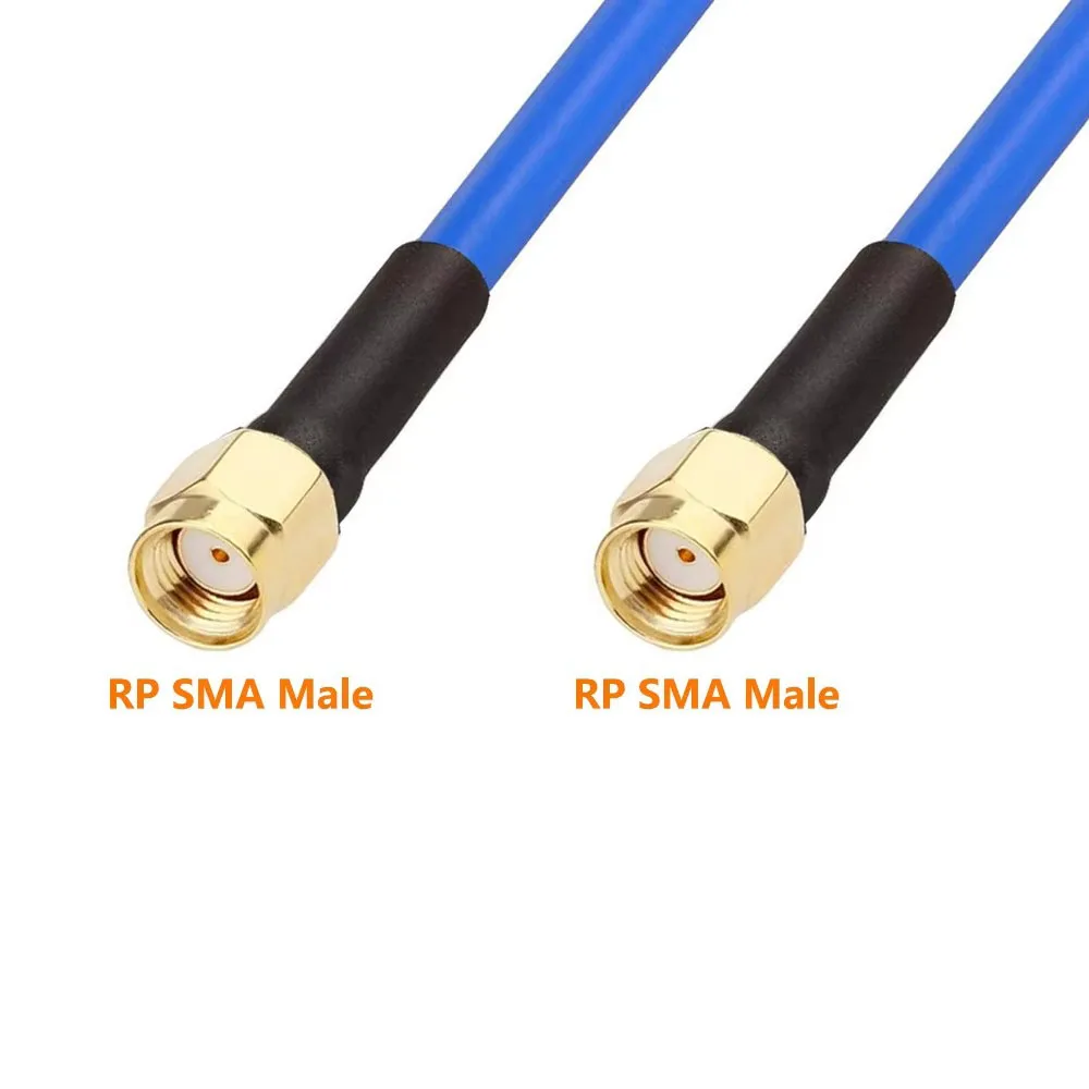 Enhanced High-Frequency Blue Coaxial Cable