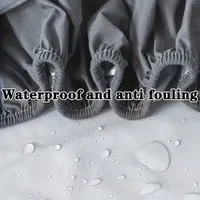 Waterproof Fitted Sheet Bed Cover Mattress Protector for Single Double King Queen Size Bed Adjustable Non-slip Bedspreads Sheets 4