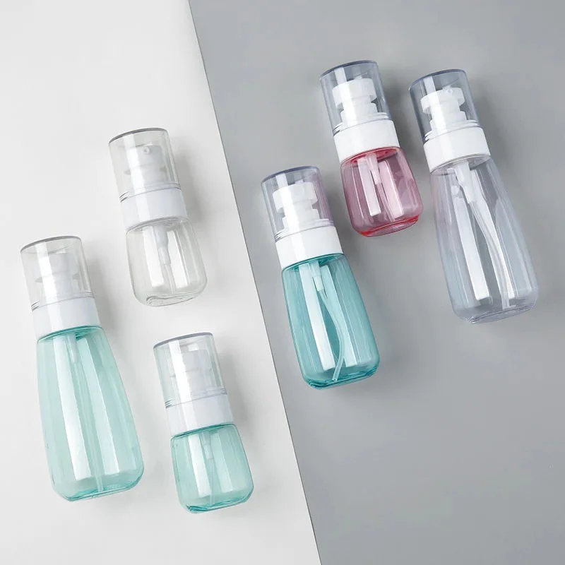 U자형 초미세 향수 휴대용 여행용 리필 병입, 30/60/80/100ml 리필 스프레이 병 로션, 1 개