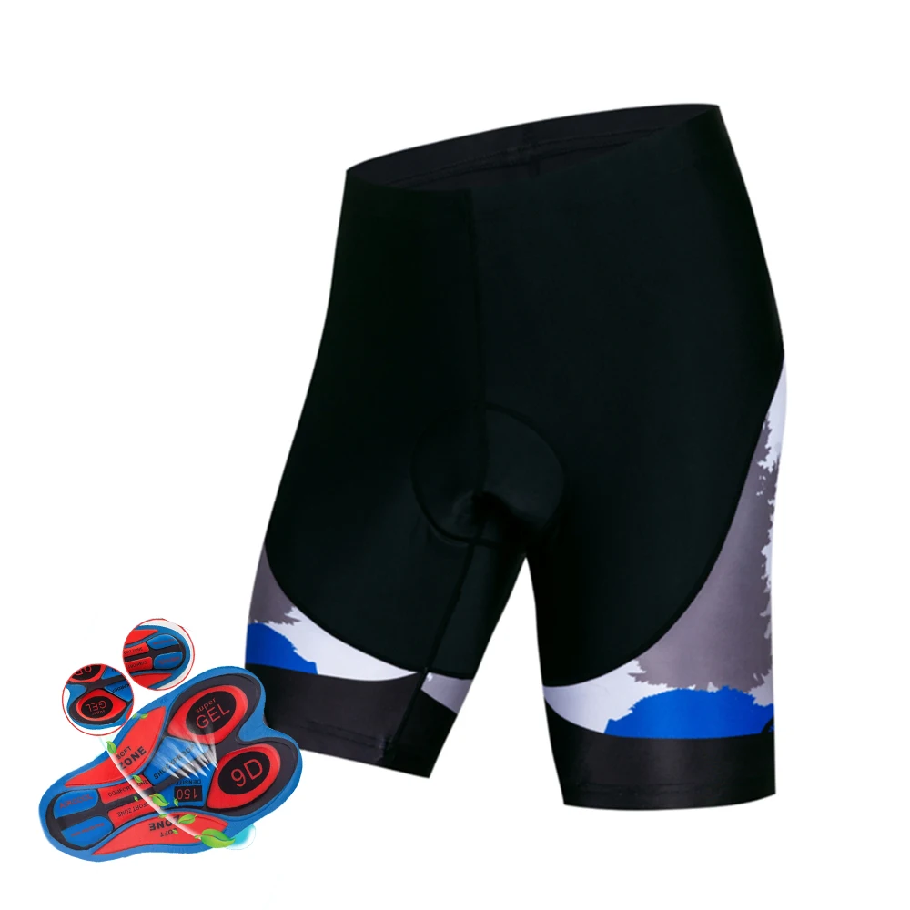 Breathable Cycling Shorts With Gel 9D Padding Bicycle Tights 2023 New Style Mountain Bike Pants Sun Protection MTB Clothing