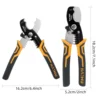 BAIHU Wire Cutting Pliers Scissors Wire Strippers Multi-functional labor-saving mini wire cutters Powerful wire cutters 3