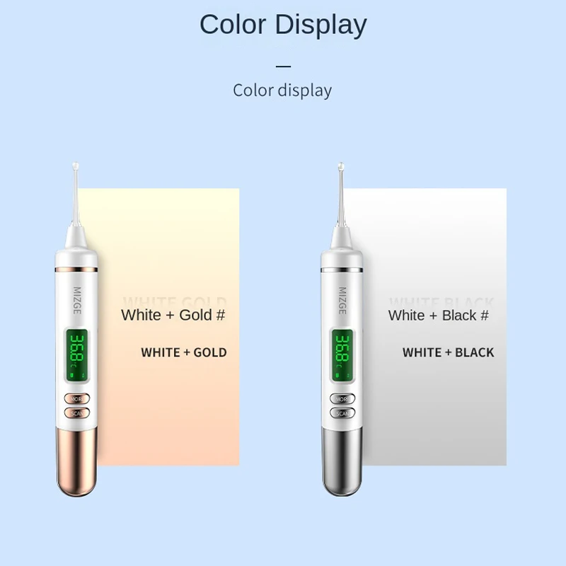 Smart Temperature Earpick Ear Cleaning Luminous Soft Silicone Ear Pick Wireless Charging Ear Cleaner Kit Health Care Adults Kids 6