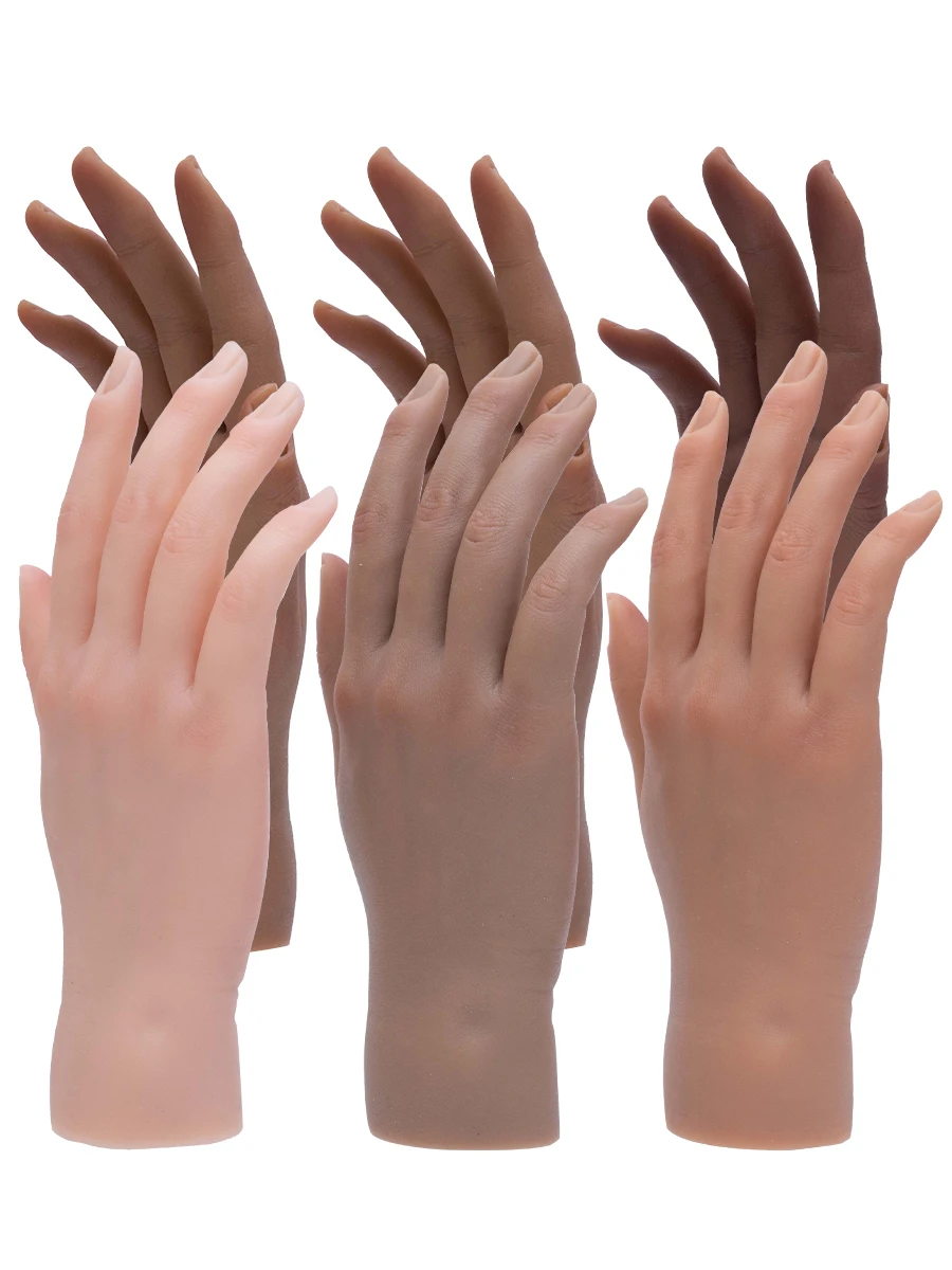 Mannequins Hands Fingers, Model Hand Silicone Nails