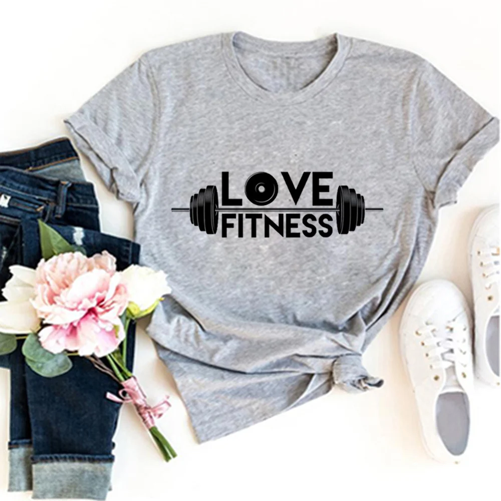 

Crossfit Fitness t-shirts women graphic t shirt female harajuku clothes