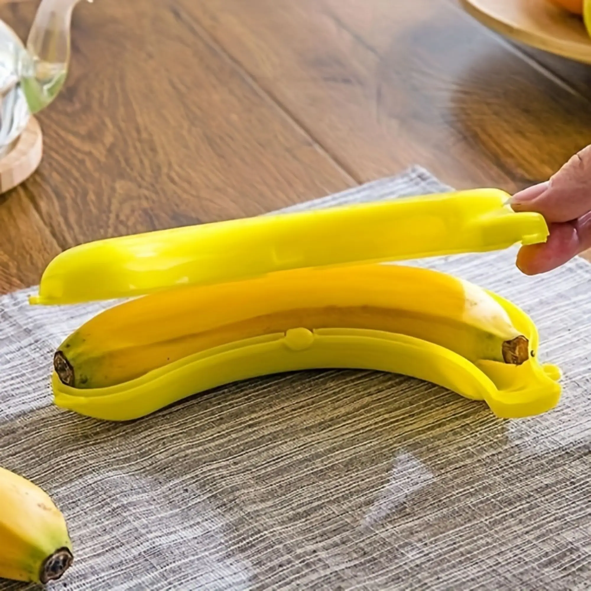 Banana Storage Container 1pc For Outdoor Travel