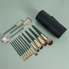 14Pcs Mini Makeup Brush Professional Powder Eyebrow Eye Shadow Makeup Brush Set Portable Makeup Brush With Storage Bag 6