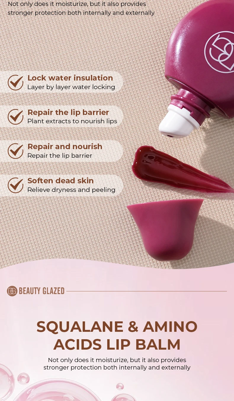 Description Picture 4 of item4 Color Lip Protection And Moisturizing Lip Gloss,Long Lasting Hydration And Boost Moisture,Water Mirror Gloss Lip Glaze