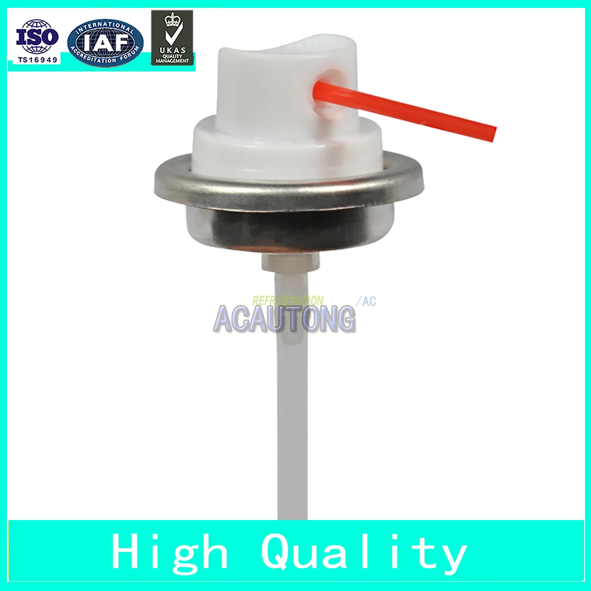 Refrigerant valve/fire extinguishing agent valve/glue spray aerosol tank valve 8 deodorant aerosol tank valve
