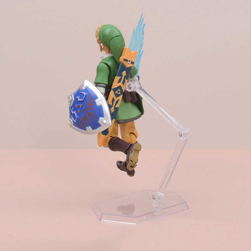 The Legend of Zelda Skyward Sword 14cm Link Action Figure Figma 153 Changeable Accessories PVC Model Anime Decoration BEST SELLERS