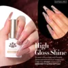 BORN PRETTY 6pcs Reflective Glitter Gel Nail Polish Set Pink Red Reflective Super Shine Glitter Gel Semi Permanent UV LED Varnis 4