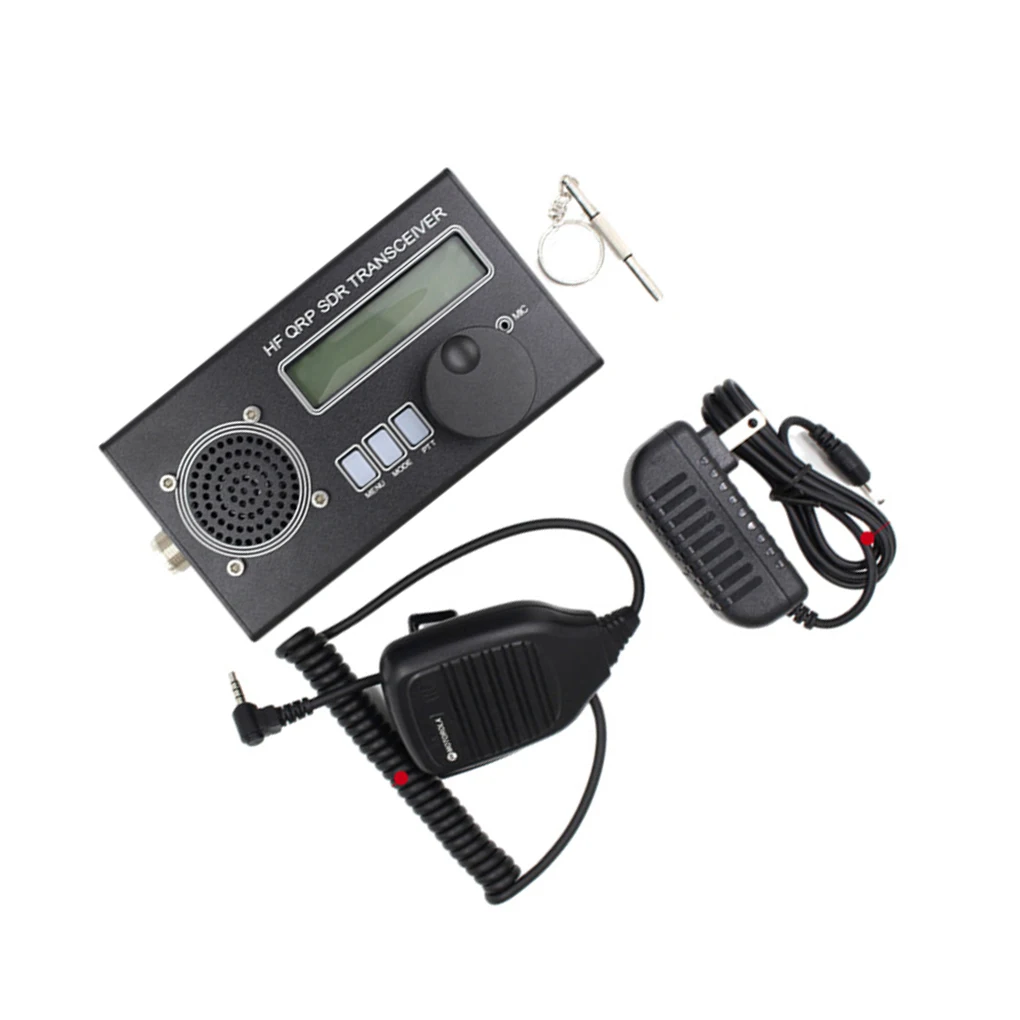 

HF Transceiver Portable Crystal Clear Sound Long Battery Life Shortwave Antenna SSB Transceiver