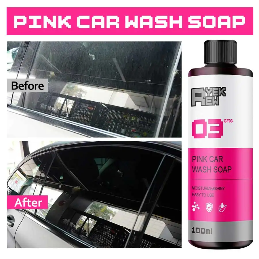 Pink Car Pre-wash Foam Image 5