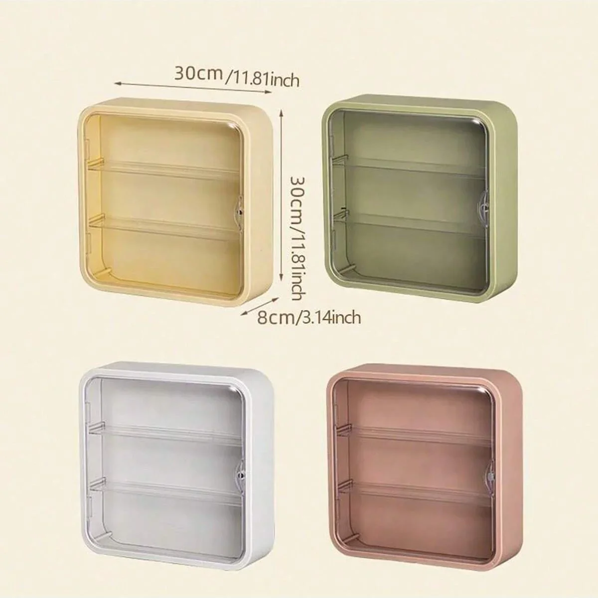 1/3pcs-Blind Box Kit Display Independent Transparent Organizer for Home Decor Collection Display Organizer Display Box