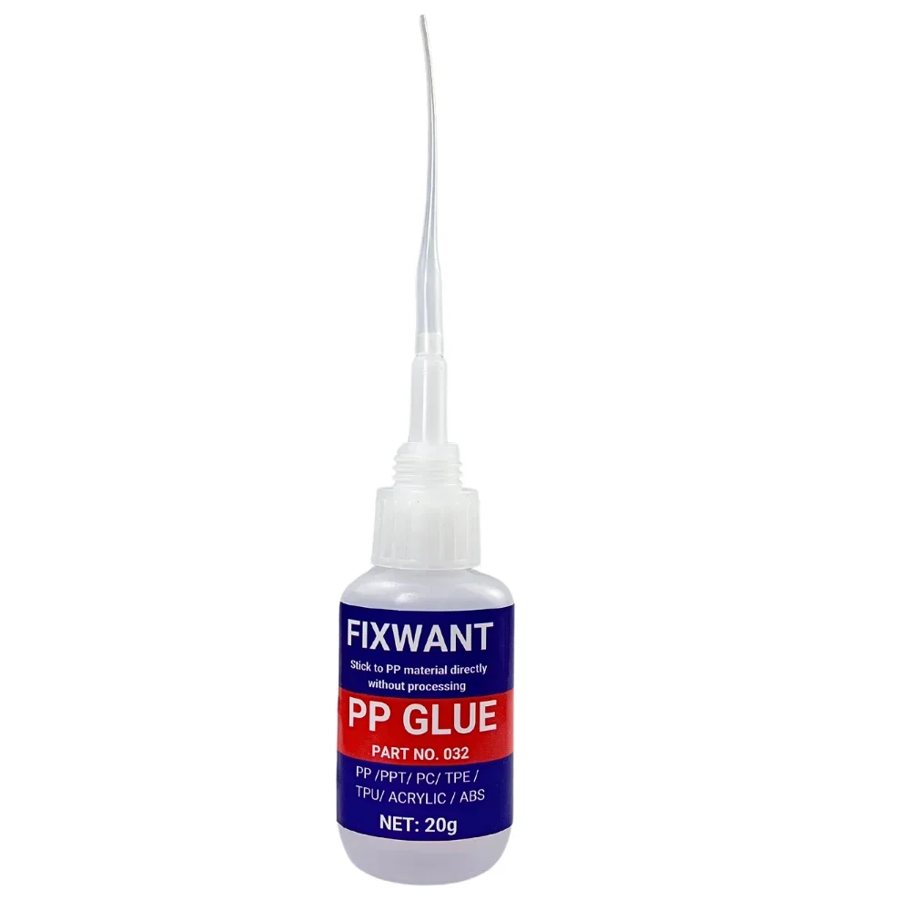FIXWANT 플라스틱 재료용 강력하고 지속적인 접착력, PP, PPT, PC, TPE, TPU, 아크릴, ABS 접착제, 20g