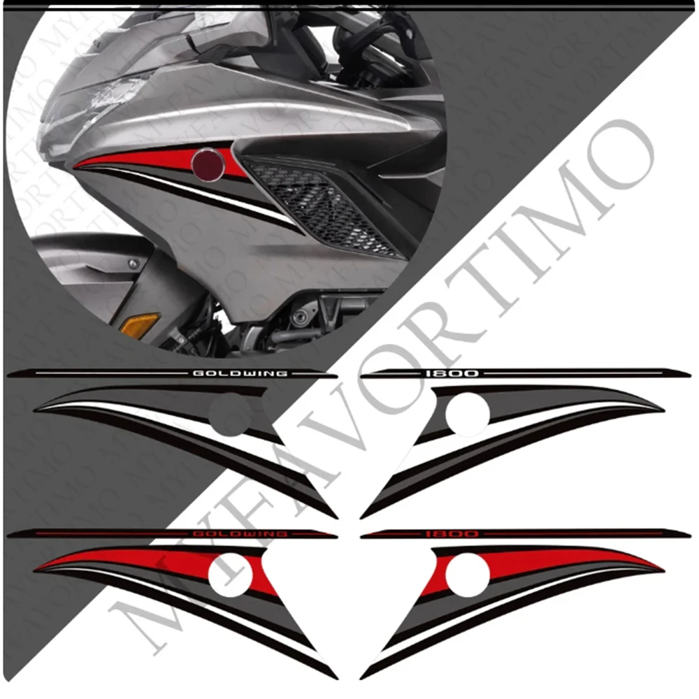 For Honda Goldwing Gold wing Protector Tank Pad GL1800 F6B Tour Wheel Stickers Decals Body Fender Shell 2018 - 2022 2023 2024 2022 новая мода shell одно плечо косая сумка удобная сумочка мягкая свежая и сладкая японская и корейская универсальная женская сумка